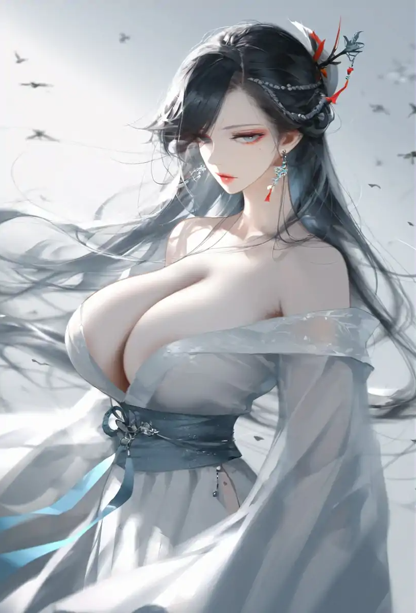 风灵玉秀：铃儿在地宫中身中情毒情欲缠身，钰袖献身为铃儿压制情毒百合性爱，无济于事后拉入崔公子为二人破处三人行