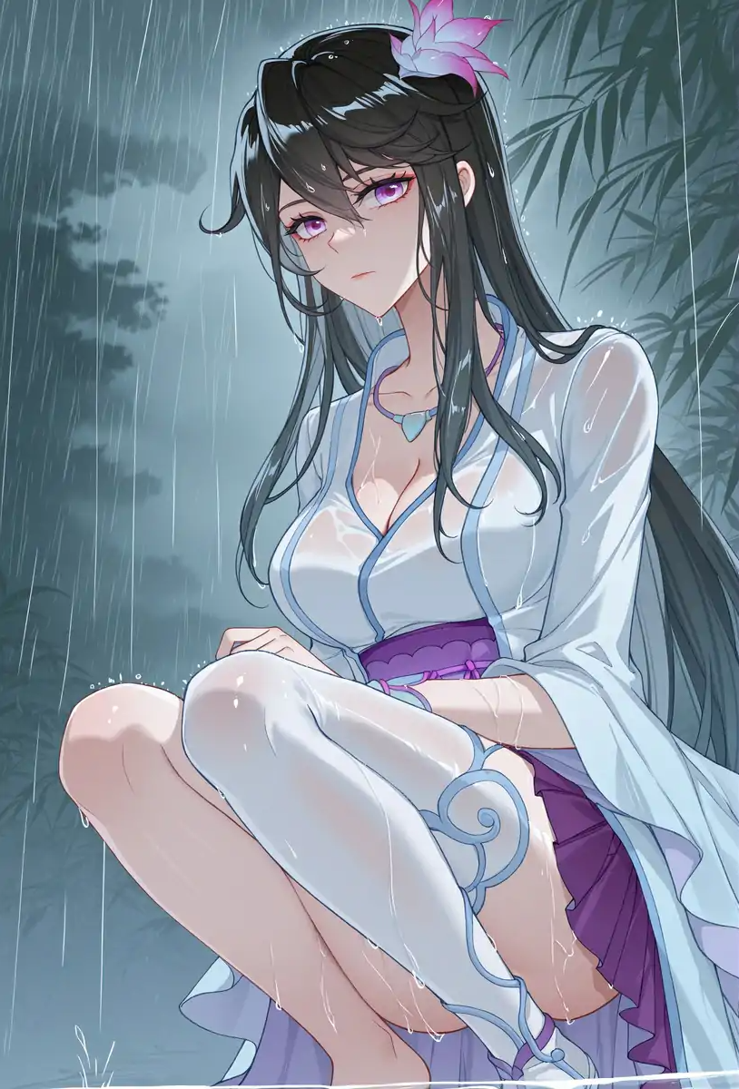 长夜尽处月如霜